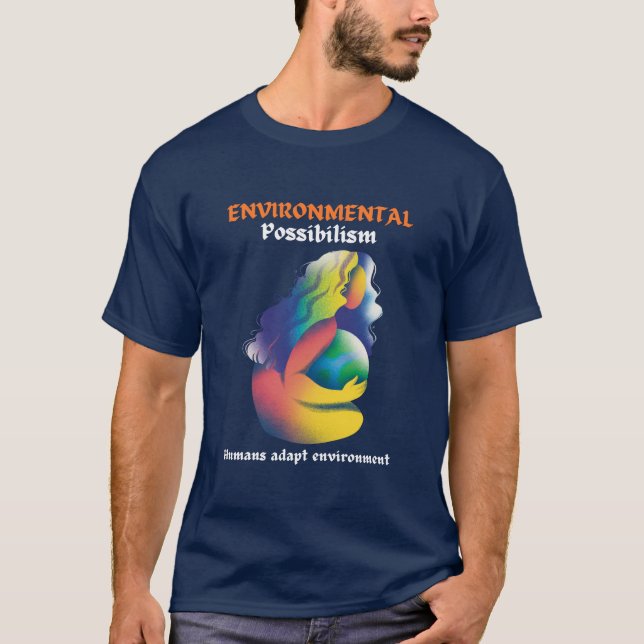Adapt & Thrive: Environmental Possibilism Tee (Front)