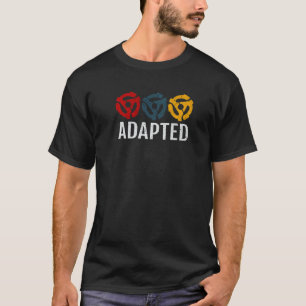 Adapted Records Clip Vintage Vinyl T-Shirt