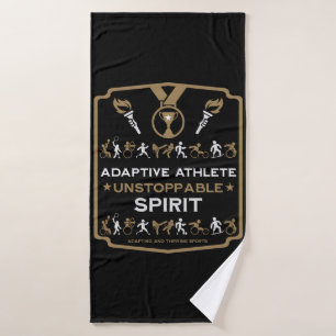 Adaptive Disabled Sports Gift Bath Towel