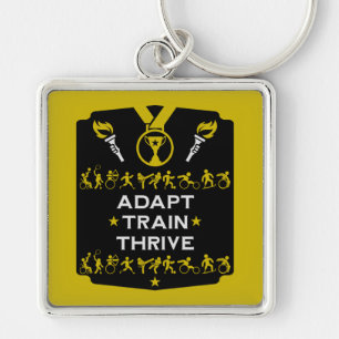 Adaptive Disabled Sports Gift Keychain