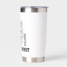 Adaptive Spirit Wolf Insulated Tumbler