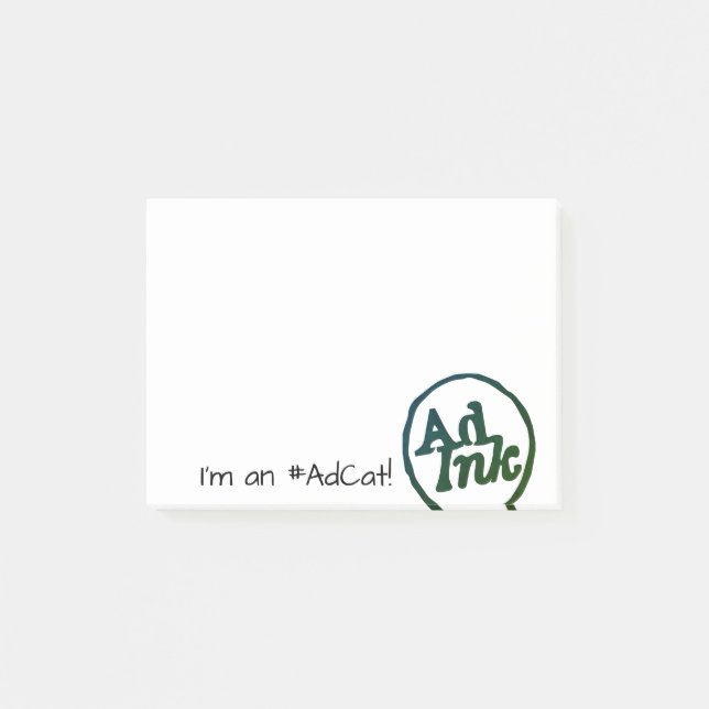 AdCat Sticky Pride! Post-it Notes (Front)