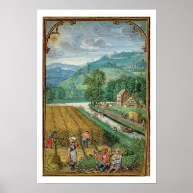 Add 18855 September: harvesting, ploughing and sow Poster (Front)