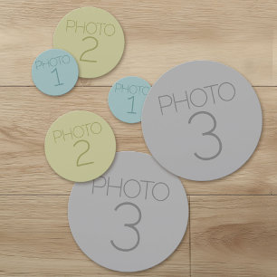 Add 3 Photos and Create Your Own Confetti