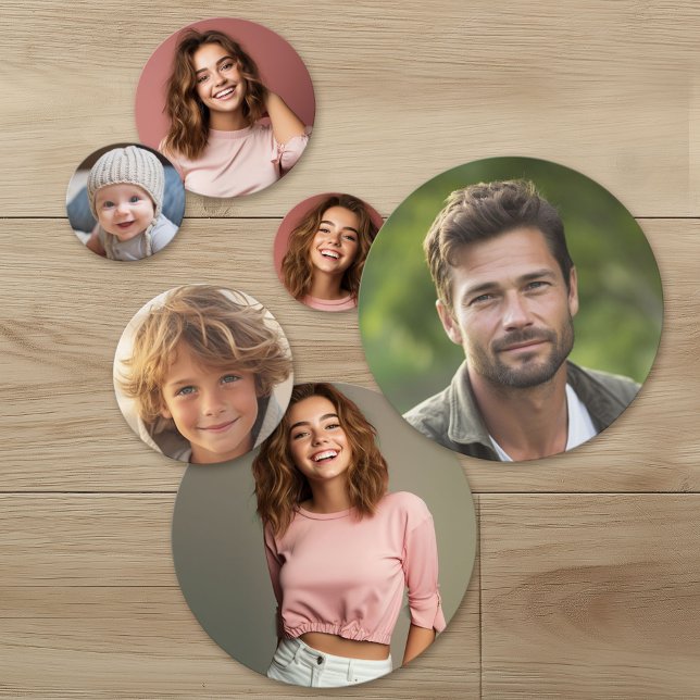 Add 6 Photos and Create Your Own Collage Confetti (6 photos - Custom Confetti)