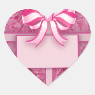 Add a message. heart sticker