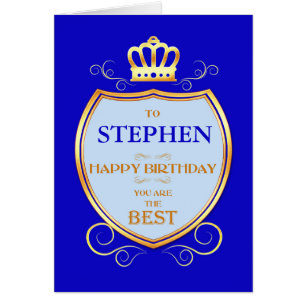 Add a Name Birthday with Shield