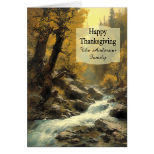 Add A Name Thanksgiving Forest and Stream