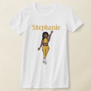 Add A Name Yellow Dancer T-Shirt