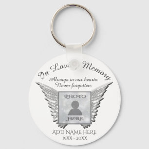 Add a Photo Memorial Keychain
