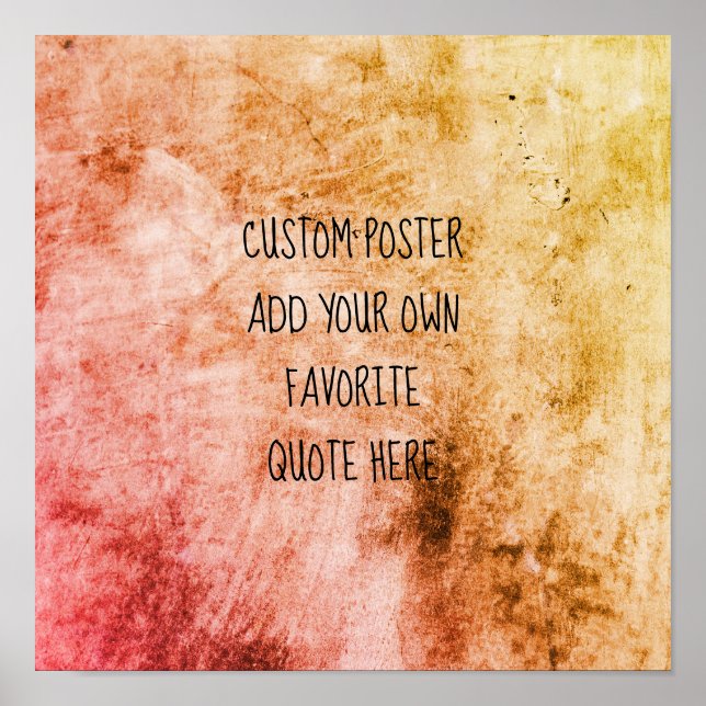add a quote distressed paint design wall art (Front)