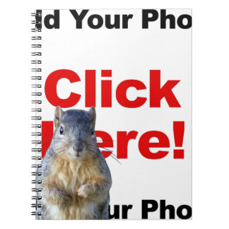 Add A Squirrel Custom Notebook