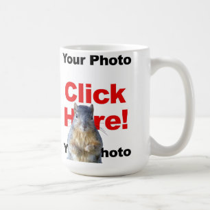 Add A Squirrel Custom Photo Mug