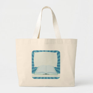 Add A Title Promote Your Book Here Large Tote Bag