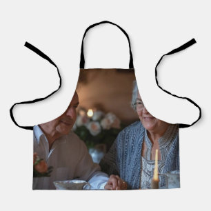 Add Anniversary Photo Customize Apron