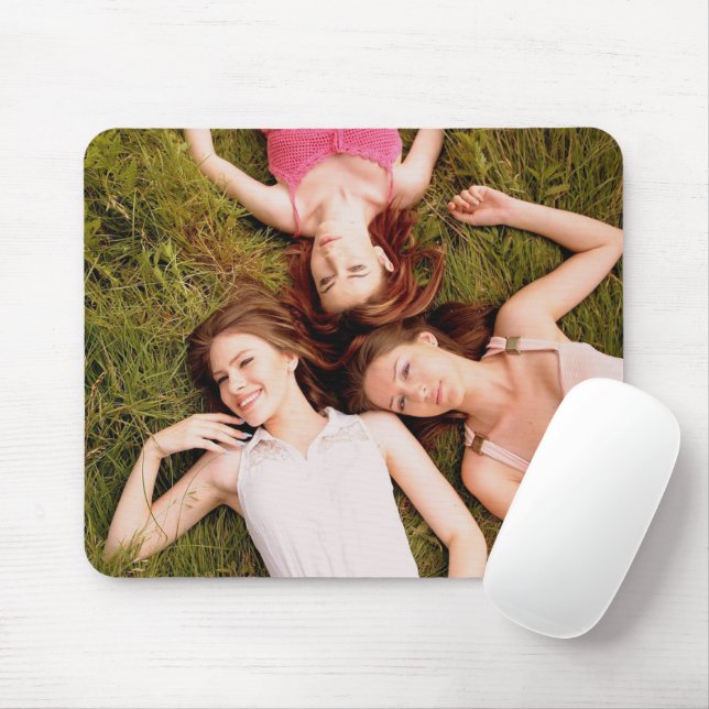Add Any Photo Personalized Mousepad  (With Mouse)