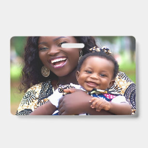 Add Baby Photo Customize Personalize Badge