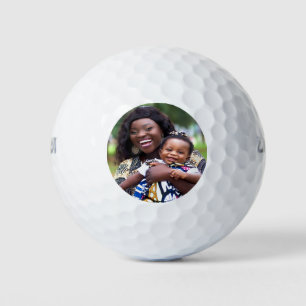 Add Baby Photo Customize Personalize Golf Balls