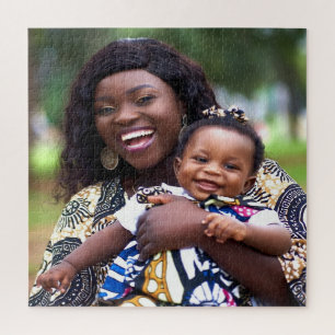 Add Baby Photo Customize Personalize Jigsaw Puzzle