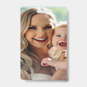 Add Baby Photo Personalize Customize Badge