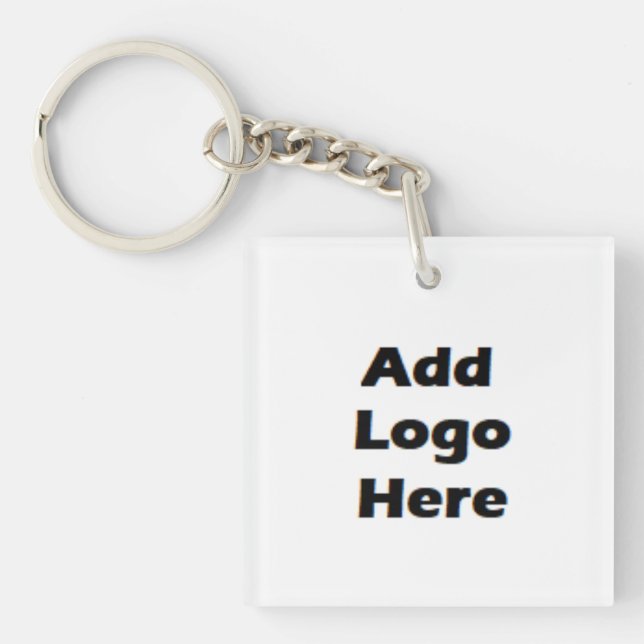 Add Business Logo and Information on Back of Keychain (Front)