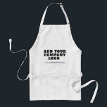 Add Business Logo Company and Website Standard Apron<br><div class="desc">Add your brand logo and website address to this cute apron that's perfect to passively advertise your new or established business. Perfect for trade shows or guest rooms and camping Available in other colours. No minimum order quantity and no setup fee required. Order as many or as fewer as you...</div>