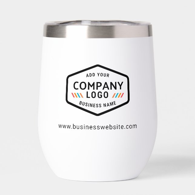 Add Business Logo Company Website Address Employee (Arrière)