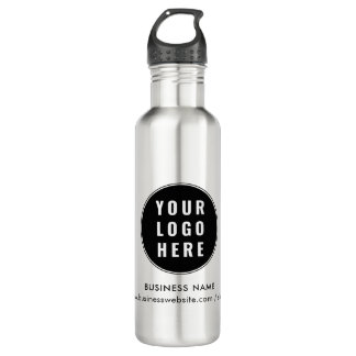 Add Business Logo Company Website Promotional 710 Ml Water Bottle