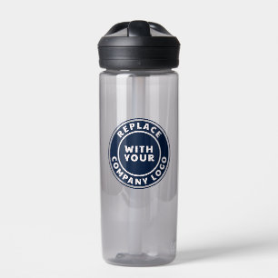 Add Business Logo Corporate Employees Water Bottle