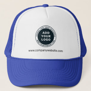 Add Business Logo Custom Employee Staff Trucker Hat