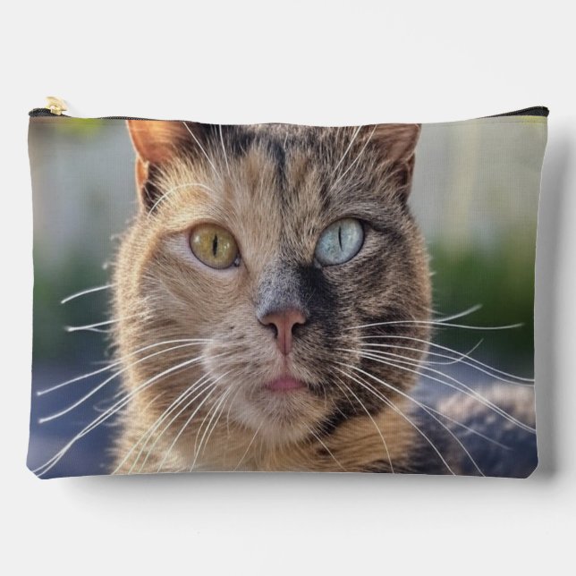 Add Cat Photo Customize Accessory Pouch (Front)