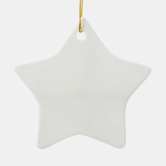Add Charm to Your Tree with Cheerful Keepsake Ceramic Ornament (Front)