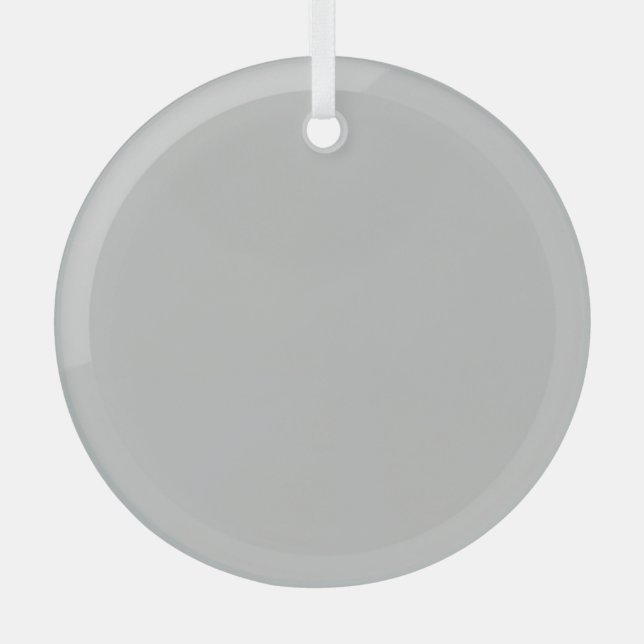 Add Charm to Your Tree with Cheerful Keepsake Glass Ornament (Front)