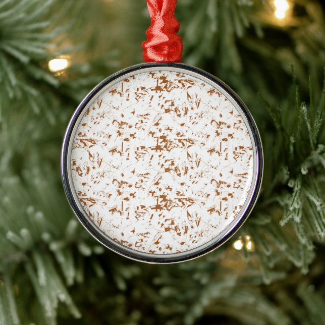 Add Charm to Your Tree with Cheerful Keepsake Metal Ornament (Tree)