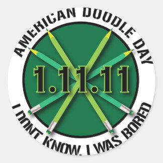 ADD CLASSIC ROUND STICKER