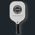 Add Company Logo and Business Website Address Pickleball Paddle<br><div class="desc">Easily add your business logo and website address or slogan by clicking the "Personalize" button. A perfect game idea for team building,  retreats or company annual event. You can change the background color to coordinate with your brand logo when you click on the "Customize this" button</div>
