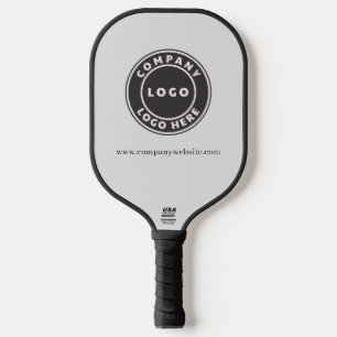 Add Company Logo and Business Website Address Pickleball Paddle