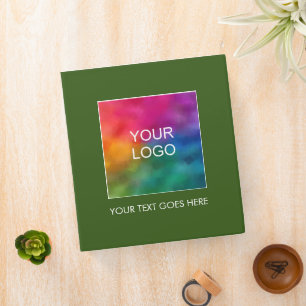 Add Company Logo Here Custom Promotional Binder