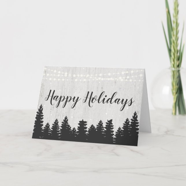 Add Company Logo to Business Christmas / Holiday (Front)