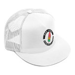 Add Custom Logo Business Brand Employee Swag Trucker Hat<br><div class="desc">Add your brand logo and custom text to this trucker hat that's perfect for creating brand awareness or as an advertising medium. Available in other colours and sizes. No minimum order quantity and no setup fee.</div>