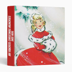 add date message Christmas memory book Binder