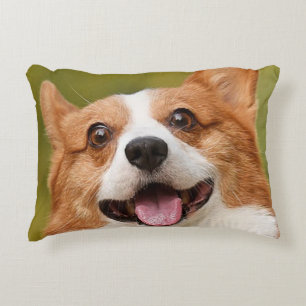 Add Dog Photo Personalized Customized Accent Pillow