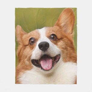 Add Dog Photo Personalized Customized Fleece Blanket