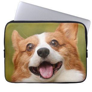 Add Dog Photo Personalized Customized Laptop Sleeve