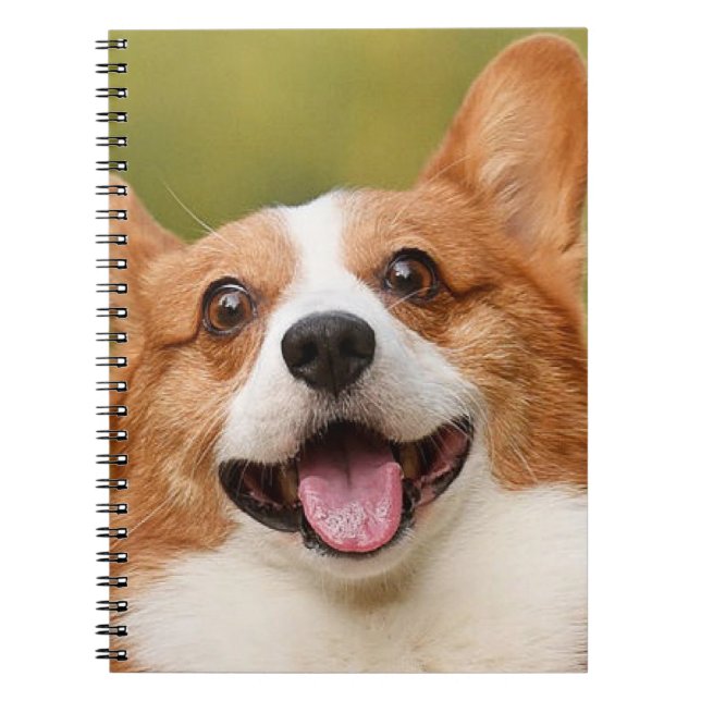 Add Dog Photo Personalized Customized Notebook (Front)