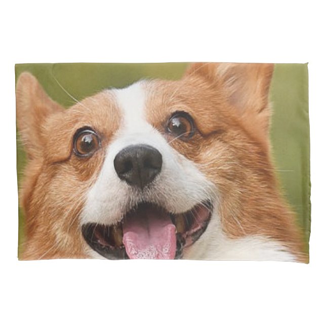 Add Dog Photo Personalized Customized Pillowcase (Front)