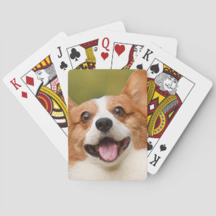 Add Dog Photo Personalized Customized Playing Cards