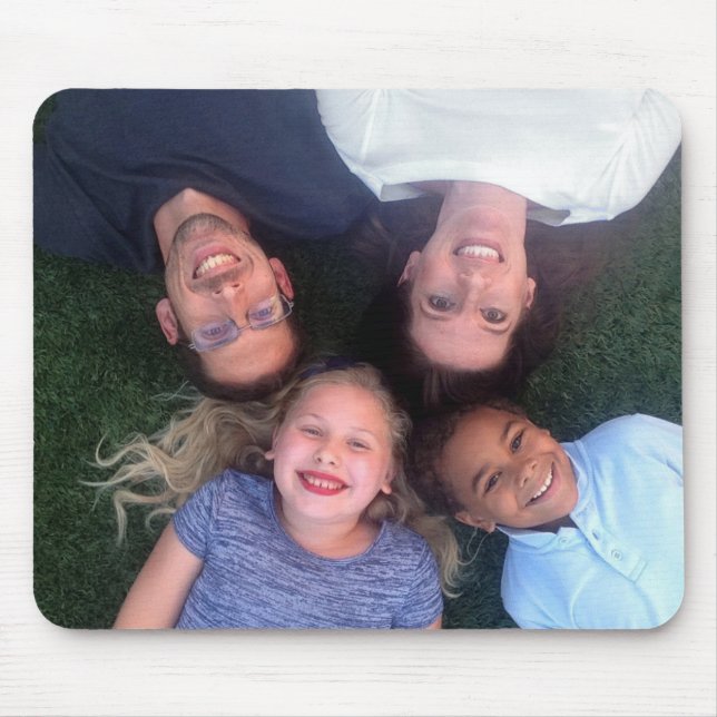 Add Family Picture to Personalize Your Mouse Pad (Front)