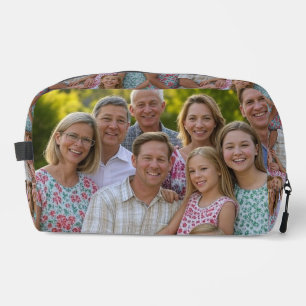 Add Family Reunion Photo Customize Dopp Kit