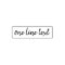 Add favorite Text - One Line Handwritten Font
